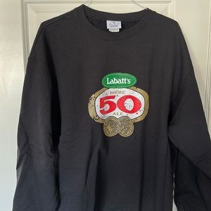 Vintage- Labatt 50- Champion crew neck